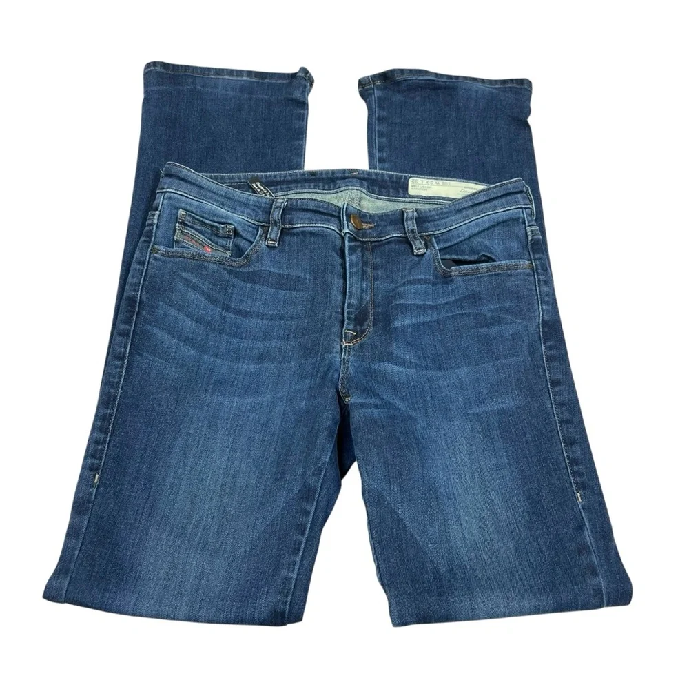 Diesel Women’s Doris-B Super Slim Bootcut Medium Wash Denim Jeans Size 29